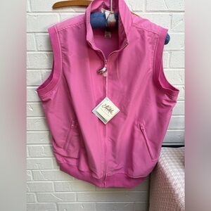 Elandale women’s NWT azalea pink sleeveless vest size l